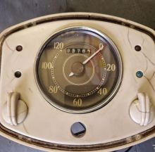 Te Koop - Compteur Vw cox Split avant 1952 avec support, EUR 400