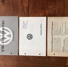 販売 - 1950 VW T1 Transporter barndoor brochures (3pcs), EUR 225