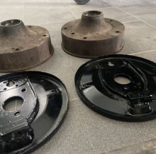 For sale - Barndoor brake drum and plates   , EUR 250