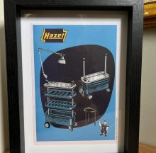 販売 - Hazet assistant illustration frame vintage car memorabilia