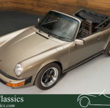 Продаја - Porsche 911 Carrera Cabriolet 3.2 | Historie bekend | Platinum Metallic | 1984 , EUR 64950