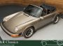 Porsche 911 Carrera Cabriolet 3.2 | Historie bekend | Platinum Metallic | 1984 