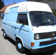 parduodama - VW Bus T3 Ex PTT, nur 95'000 km, Service gepflegt, CHF 19500