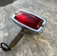 Verkaufe - Volkswagen Hella 3rd brake light foglight Bug Beetle red chrome Type 3 Karmann Ghia, EUR 100