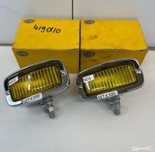 Verkaufe - Volkswagen Hella NOS Yellow fog lights 6V 12V Bug Beetle Kever Karmann Ghia Cox Coccinelle Type 3, EUR €300 / $325