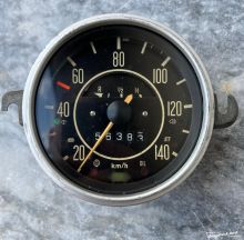 parduodama - Volkswagen Speedometer KM/h 140KM Bug Beetle Kever 1300 1302 kmteller tacho automatic, EUR €75 /$82