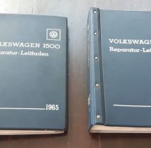 Eladás - VW 1500 Reparatur- Leitfaden 1965 deel1en2, EUR 350