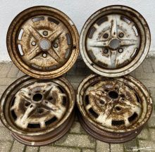 parduodama - VW 15'' sport road wheel 4x130 4,5J beetle KG, EUR €50 / $55