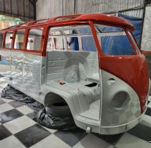 Verkaufe - VW T1 splitwindow bus Samba recreation 1975, EUR 39900