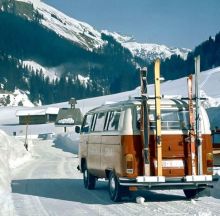 ieškoma  - Vw T2 Ski rack