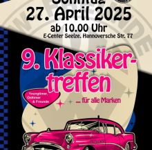 Plakat 9-Klassikertreffen Seelze/Hannover